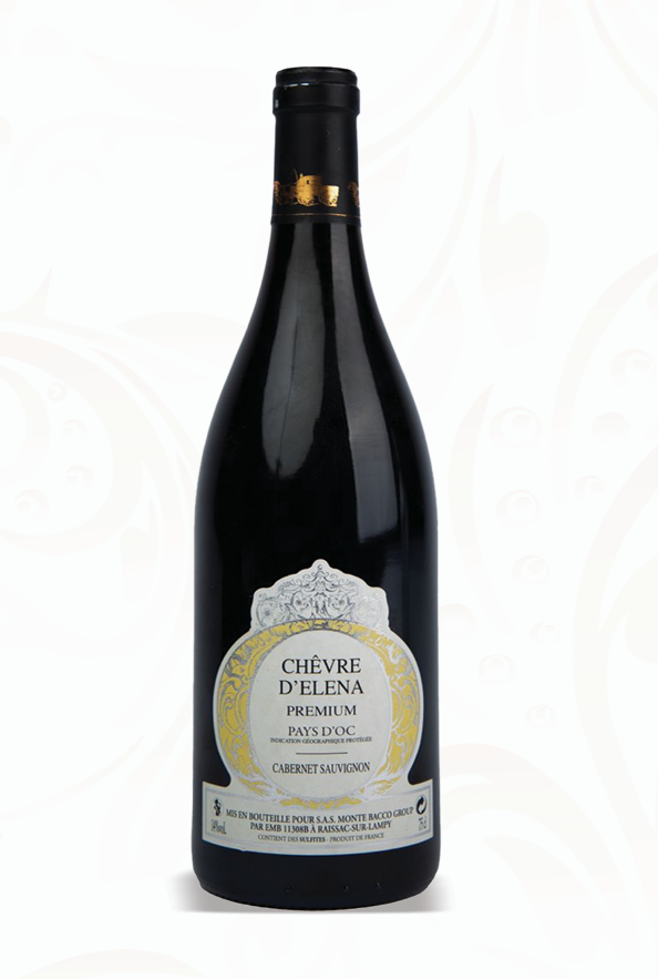 Chevre D'Elena French Red Wine - (6 in box)