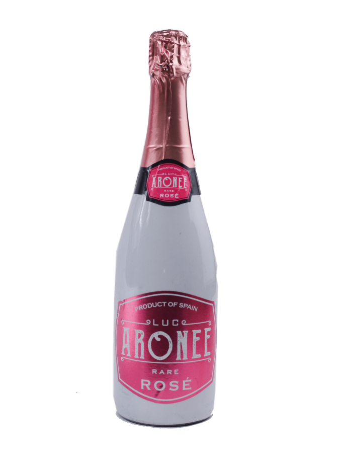 Aronee Rare Luxe sparkling wine rose - (6 in box)