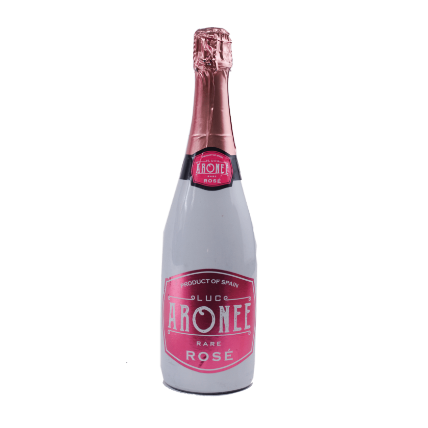 Aronee Rare Luxe sparkling wine rose - (6 in box)
